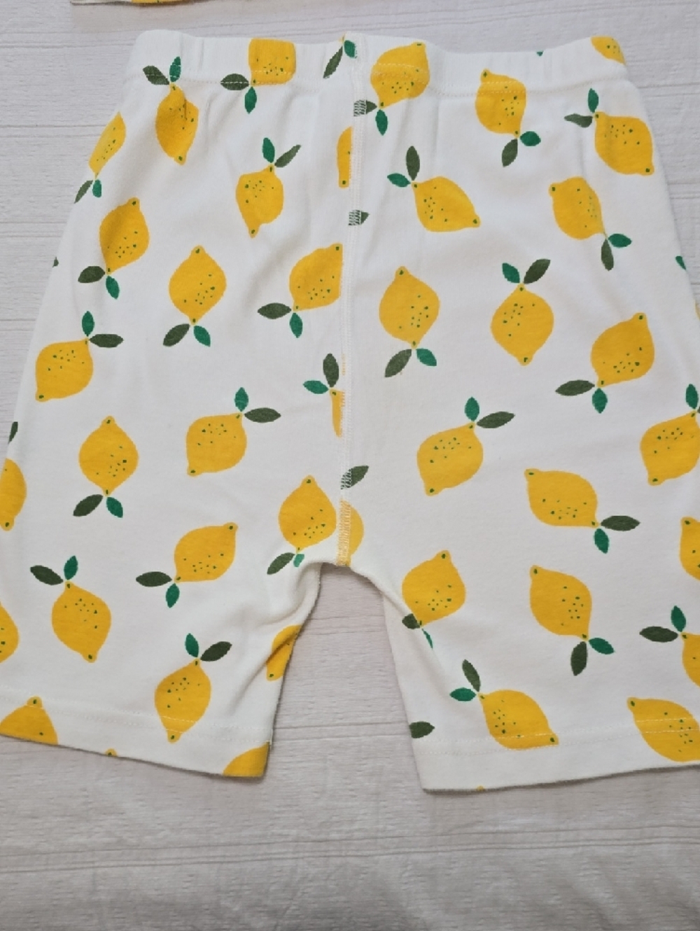 Hanna Andersson Lemon Short Johns Unisex Size 12 - Picture 8 of 10